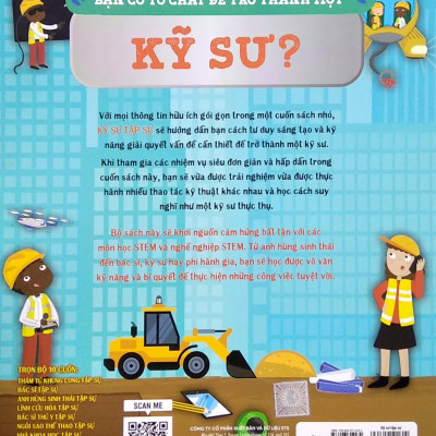Tủ Sách Giáo Dục Stem: Kỹ Sư Tập Sự