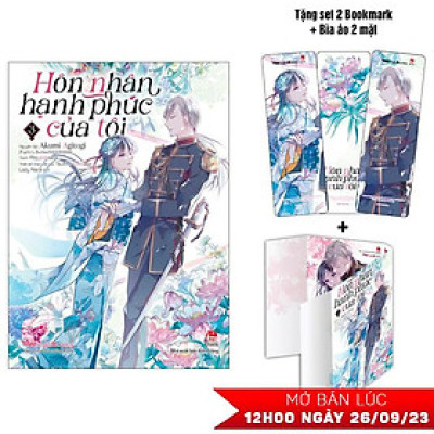 [Manga] Hôn Nhân Hạnh Phúc Của Tôi - Tập 3 - Tặng Kèm 2 Bookmark + 1 Bìa Áo 2 Mặt