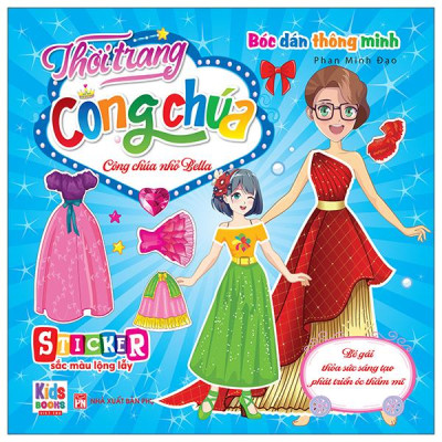 Sách - Bóc Dán Thông Minh - Thời Trang Công Chúa - Công Chúa Nhỏ Bella