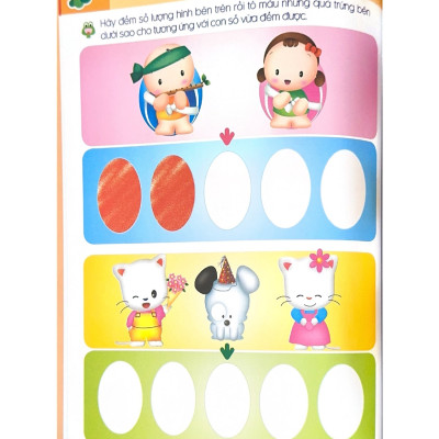 Tủ Sách Tư Duy Toán Học Hàn Quốc - Nhận Biết Số Đếm Thông Qua Trò Chơi - Vanlangbooks