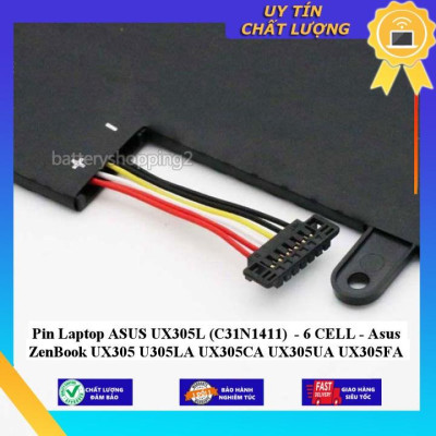 Pin dùng cho Laptop ASUS UX305L (C31N1411) Asus ZenBook UX305 U305LA UX305CA UX305UA UX305FA - Hàng Nhập Khẩu New Seal
