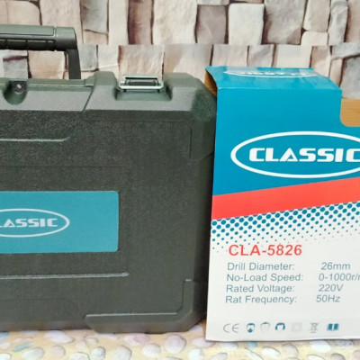 MÁY KHOAN ĐỤC 3 CHỨC NĂNG 800W CLASSIC CLA-5826 (MÁY KHOAN BÚA)- HÀNG CHÍNH HÃNG