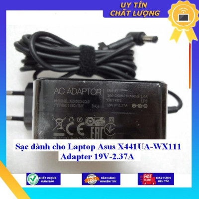 Sạc dùng cho Laptop Asus X441UA-WX111 Adapter 19V-2.37A - Hàng Nhập Khẩu New Seal