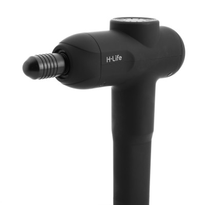 Máy massage H-Life cầm tay - 6 cấp độ, 4 đầu massage H-Life, pin 2000mAh, sạc Type-C - Cobihome