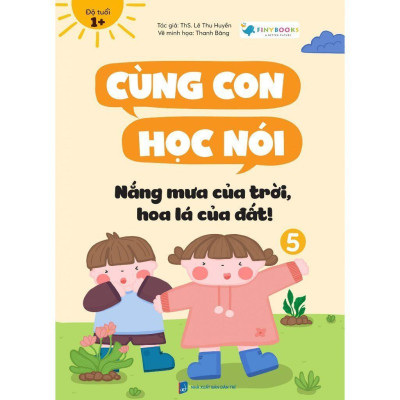 Sách - Bộ Sách Cùng Con Học Nói - Dành Cho Bé Từ 1 Tuổi - MCBooks