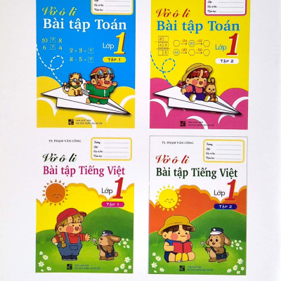 Vở Ô Li Bài Tập Toán Lớp 1 - Tập 2