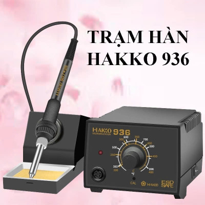 Mỏ Hàn Thiếc Hako 936 Bản Nâng Cấp: Tính Năng Chỉnh Nhiệt Lõi Đồng Tự Ngắt Hiện Đại