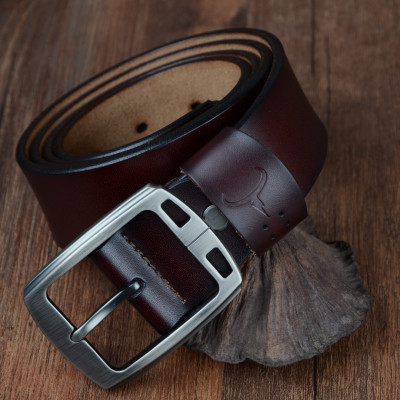 Thắt Lưng Da Bò Chính hãng COWATHER XF001 Nâu