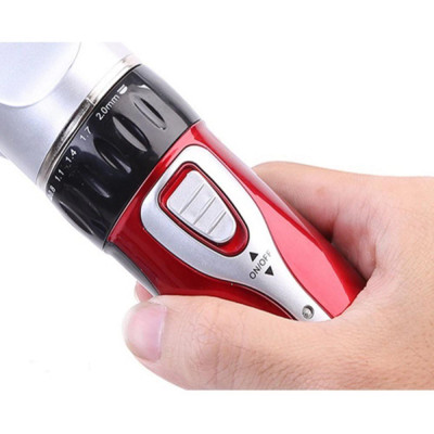 Tông Đơ Cắt Tóc JiChen 0817 - Tông Đơ Hớt Tóc An Toàn Cho Bé (Sạc Pin Không Dây + Lược)