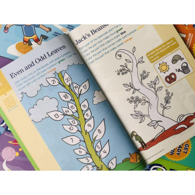 Sách Summer Brain Quest Grade 1 & 2 ( 6 - 7 tuổi )