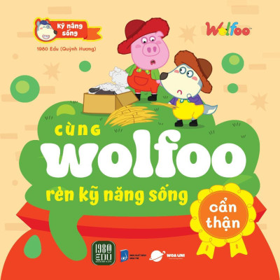 Sách - Cùng Wolfoo Rèn Kỹ Năng Sống - Combo 6 Cuốn - 1980 Books