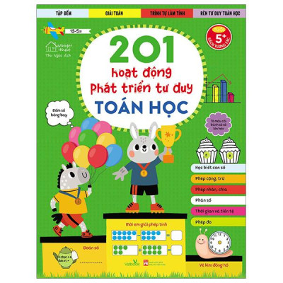 Sách - 201 Hoạt Động Phát Triển Tư Duy - Toán Học