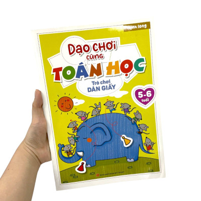Dạo Chơi Cùng Toán Học - Trò Chơi Dán Giấy (5-6 Tuổi)