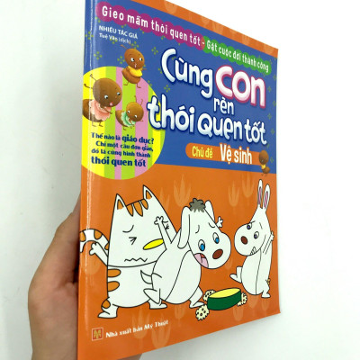 Cùng Con Rèn Thói Quen Tốt - Chủ Đề: Vệ Sinh (Tái Bản 2018)