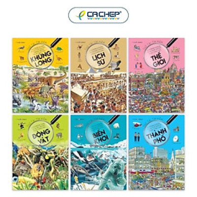 Combo 6 cuốn Thử tài tìm kiếm ( Tái bản 2023)