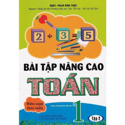 Sách - Bài tập nâng cao Toán 1 tập 2 (Theo chương trình tiểu học mới) (HA-MK)