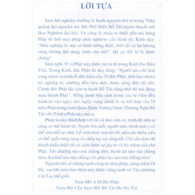 Sách - Sám Hối 35 Vị phật - Anan Books