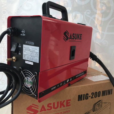 Máy hàn MIG không dùng khí 3 chức năng Sasuke Mig-200Mini- Hàng chính hãng