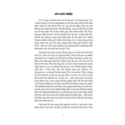 Tác Phẩm Của Viet Thanh Nguyen Về Chiến Tranh Việt Nam Dưới Góc Nhìn Căn Tính (PB)