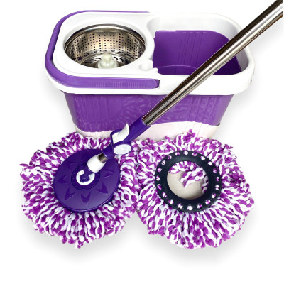 Bộ lau nhà tròn xoay 360 Coco 07 Tặng kèm 2 bông lau