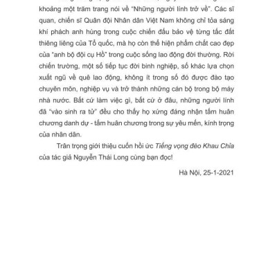 Tiếng Vọng Đèo Khau Chỉa