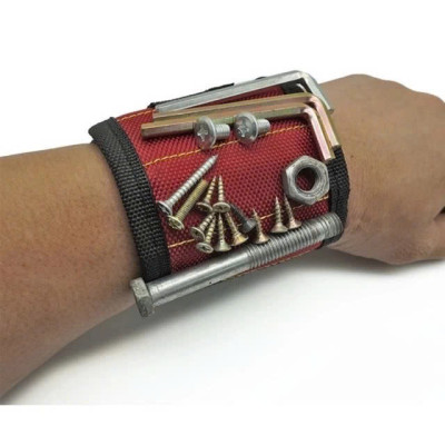 Đai Nam Châm Đeo Tay Giữ Đinh Ốc – Dụng Cụ Hỗ Trợ Sửa Chữa Nhà Cửa Tiện Lợi Cho Thợ