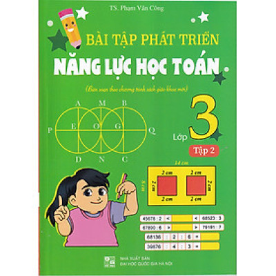 Sách - Bài tập phát triển năng lực học Toán 3 tập 2 (Biên soạn theo chương trình sgk mới)