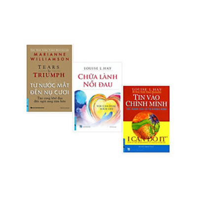 Combo Từ Nước Mắt Đến Nụ Cười + Chữa Lành Nỗi Đau + I Can Do It - Tin Vào Chính Mình (Bộ 3 Cuốn) _FN