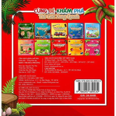 Sách - Cùng Bé Khám Phá Thế Giới Xung Quanh Thế Giới Côn Trùng - Song Ngữ Anh Việt - Việt Thư