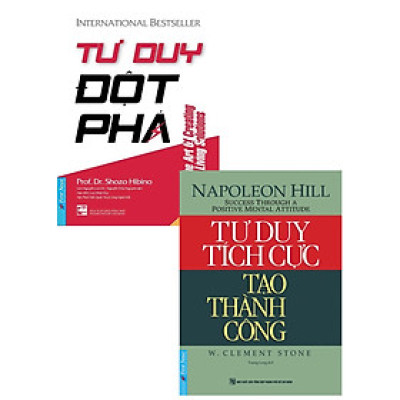 Combo Tư Duy Đột Phá + Tư Duy Tích Cực (Bộ 2 Cuốn)_FN