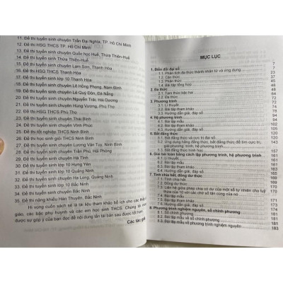 Sách - 15 chủ đề thường gặp trong các kì thi THCS và tuyển sinh lớp 10 môn Toán