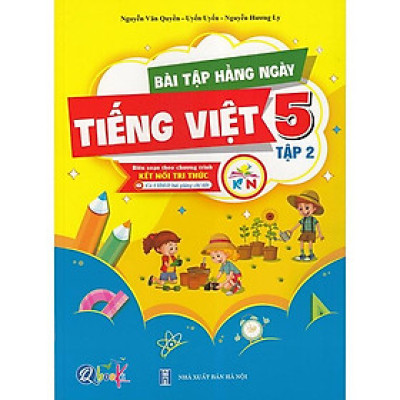 Sách - Bài tập hằng ngày Tiếng Việt 5 tập 2 (Kết nối tri thức)