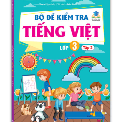 Sách - Combo Bộ đề kiểm tra Tiếng Việt lớp 3 tập 1 + 2