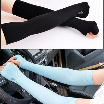 Găng Tay Chống Nắng Hàn Quốc Let’s Slim ( Đen )