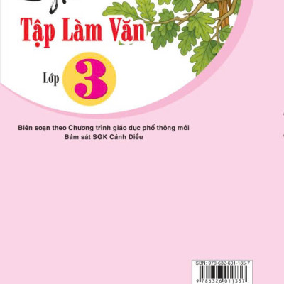 Sách - Luyện Tập Làm Văn Lớp 3 ( Theo Chương Trình GDPT mới ) - Cánh Diều - Ndbooks