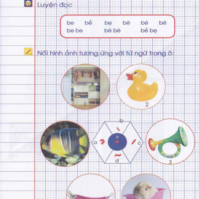 Vở Ô Li Thực Hành Tiếng Việt Lớp 1 - Quyển 1