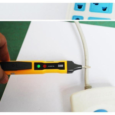 Bút Thử Điện Âm Tường SP-8802 Độ Nhạy Cao Kèm 2 Viên Pin