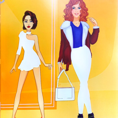 STICKER FASHION - Dán Hình Thời Trang