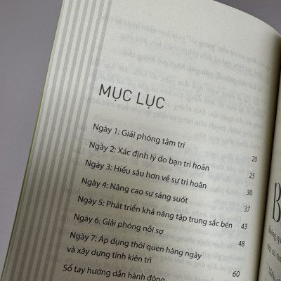 HÀNH ĐỘNG NGAY - 7 Ngày Chinh Phục Trì Hoãn Và Tái Tạo Động Lực Phi Thường - Thibaut Meurisse - Phạm My dịch - Ymate