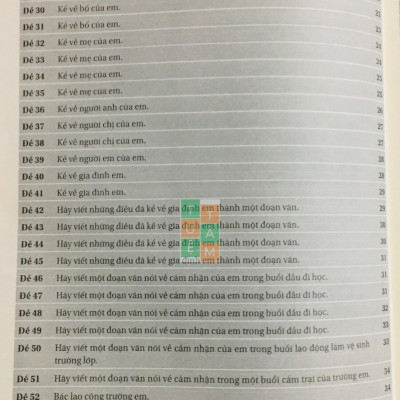 Sách - 100 bài làm văn hay lớp 2
