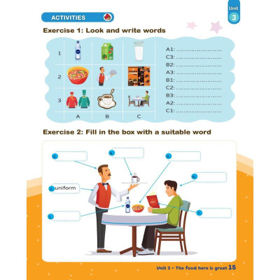 Sách - Luyện Viết Chữ Nhớ Từ Vựng - English Writing Family & Friend 5 - Megabook