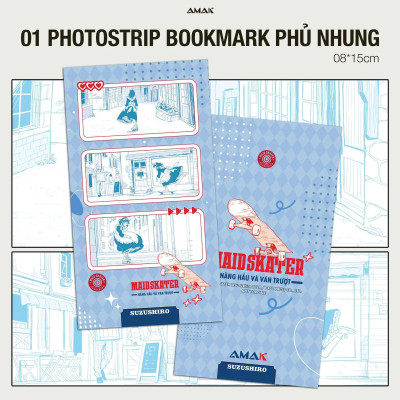 Sách - Maid Skater - The Skateboard Is A Symbol Of The Maid - Nàng Hầu Và Ván Trượt - Tặng Kem Bìa Áo + Photostrip Bookmark