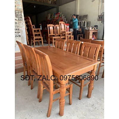 bàn ăn gỗ tự nhiên. giá đã bao gồm phí ship