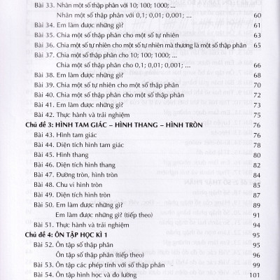 Vở bài tập nâng cao toán 5 - Tập 1 - Chân trời sáng tạo