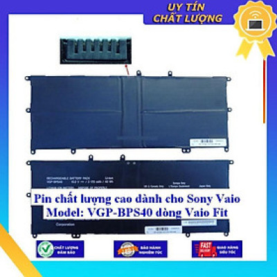 Pin chất lượng cao dùng cho Sony Vaio Model: VGP-BPS40 dòng Vaio Fit - Hàng Nhập Khẩu New Seal