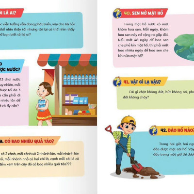 Combo 2 cuốn sách Khám phá Tiềm năng con trẻ: CÂU ĐỐ & TRÒ CHƠI HACK NÃO