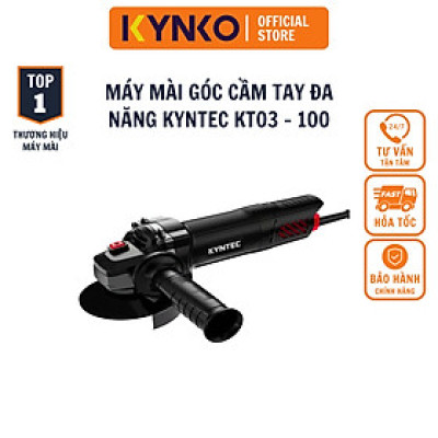 (tặng đá mài)  Máy mài góc, máy cắt cầm tay chính hãng KYNKO KYNTEC KT03