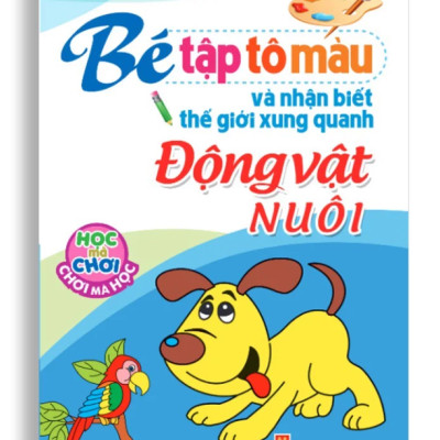 Túi Tập Tô Màu Mẫu Giáo (Bộ 8 Cuốn)