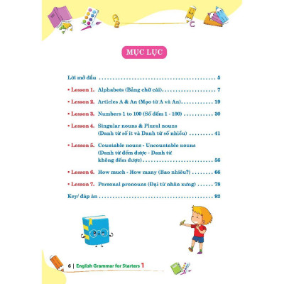 Sách - English Grammar For Starters 1 - Có Đáp Án - Minh Thắng