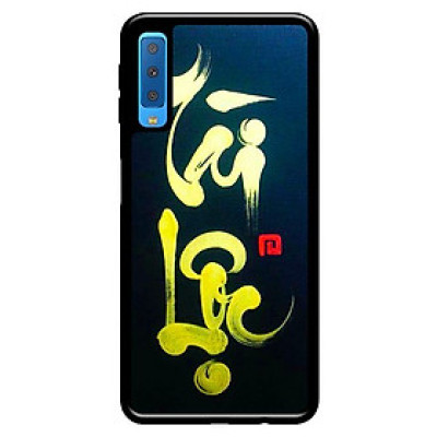 Ốp lưng cho Samsung Galaxy A7 2018 thư pháp 32 - Hàng chính hãng